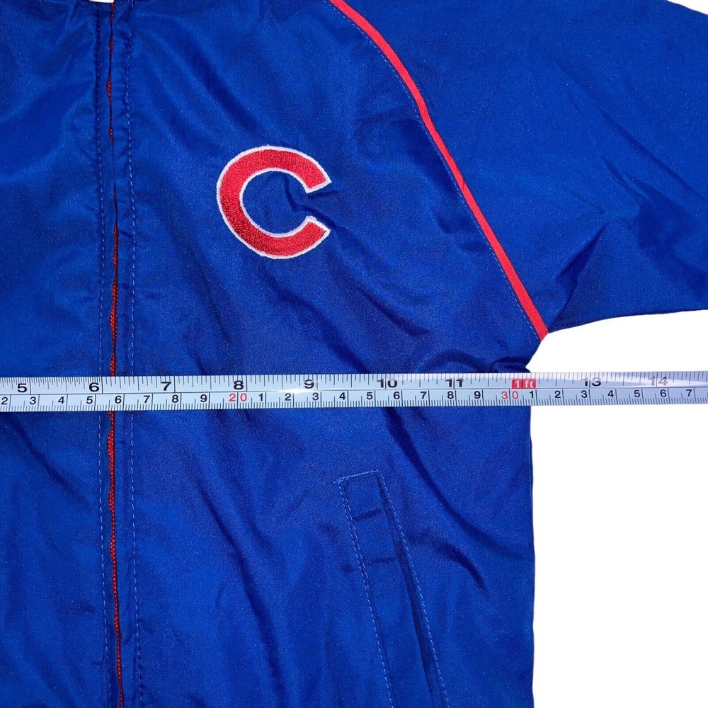 NIKE Chicago CUBS Windbreaker Jacket Hooded 12M 12 Months Genuine Merchandise - Picture 8 of 13